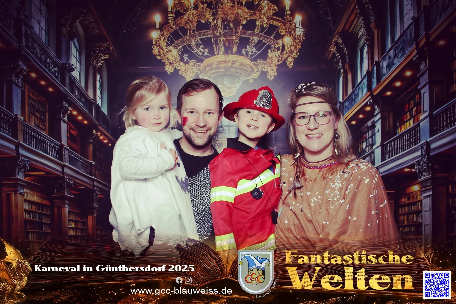 Foto der Galerie: Fantastische Welten - Kinderkarneval 2.3.25 Fotobox