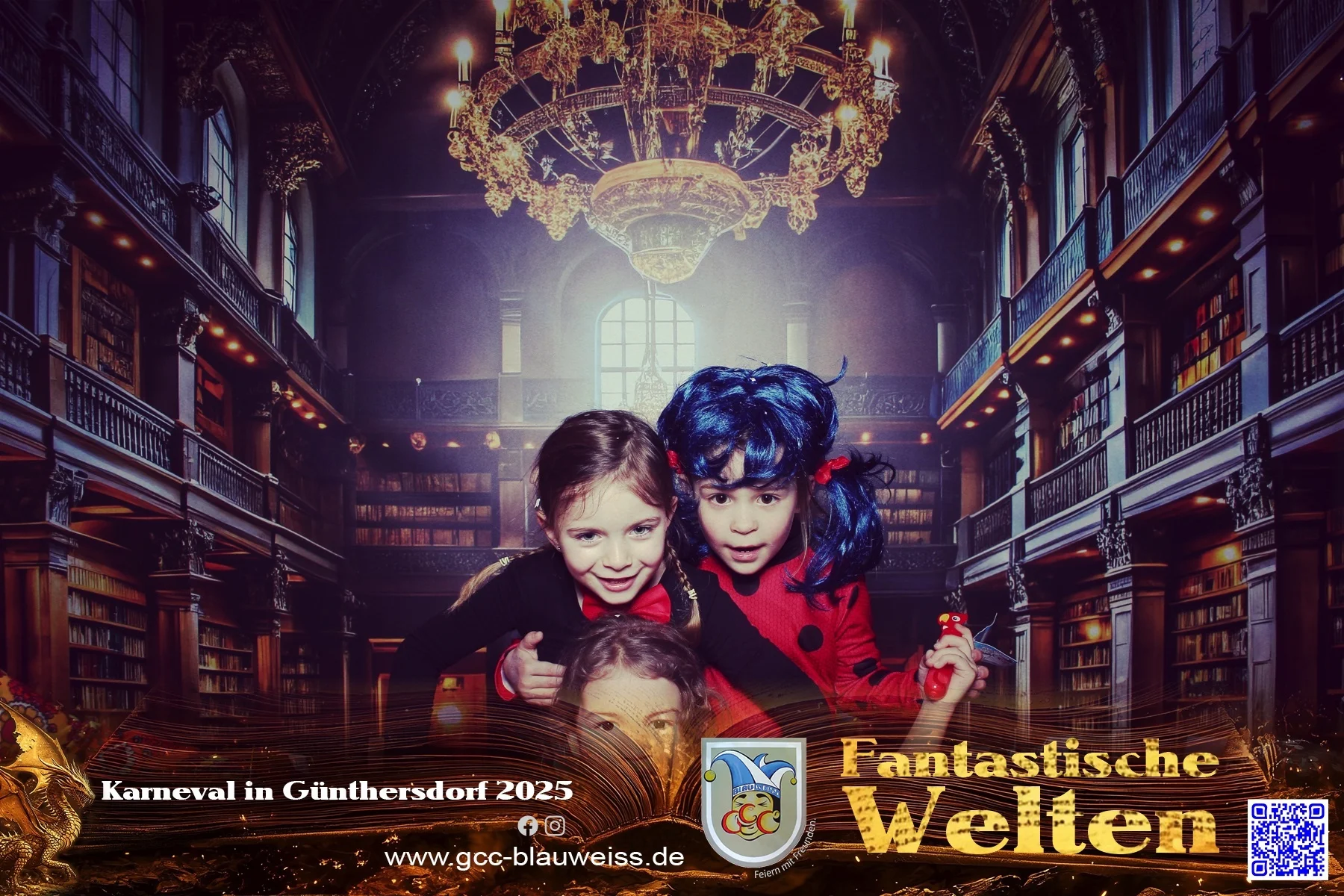 Foto der Galerie: Fantastische Welten - Kinderkarneval 2.3.25 Fotobox