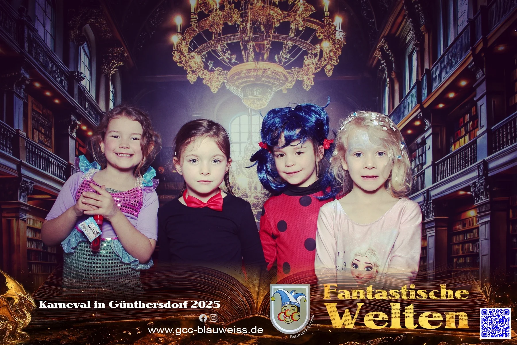 Zur Galerie: Fantastische Welten - Kinderkarneval 2.3.25 Fotobox