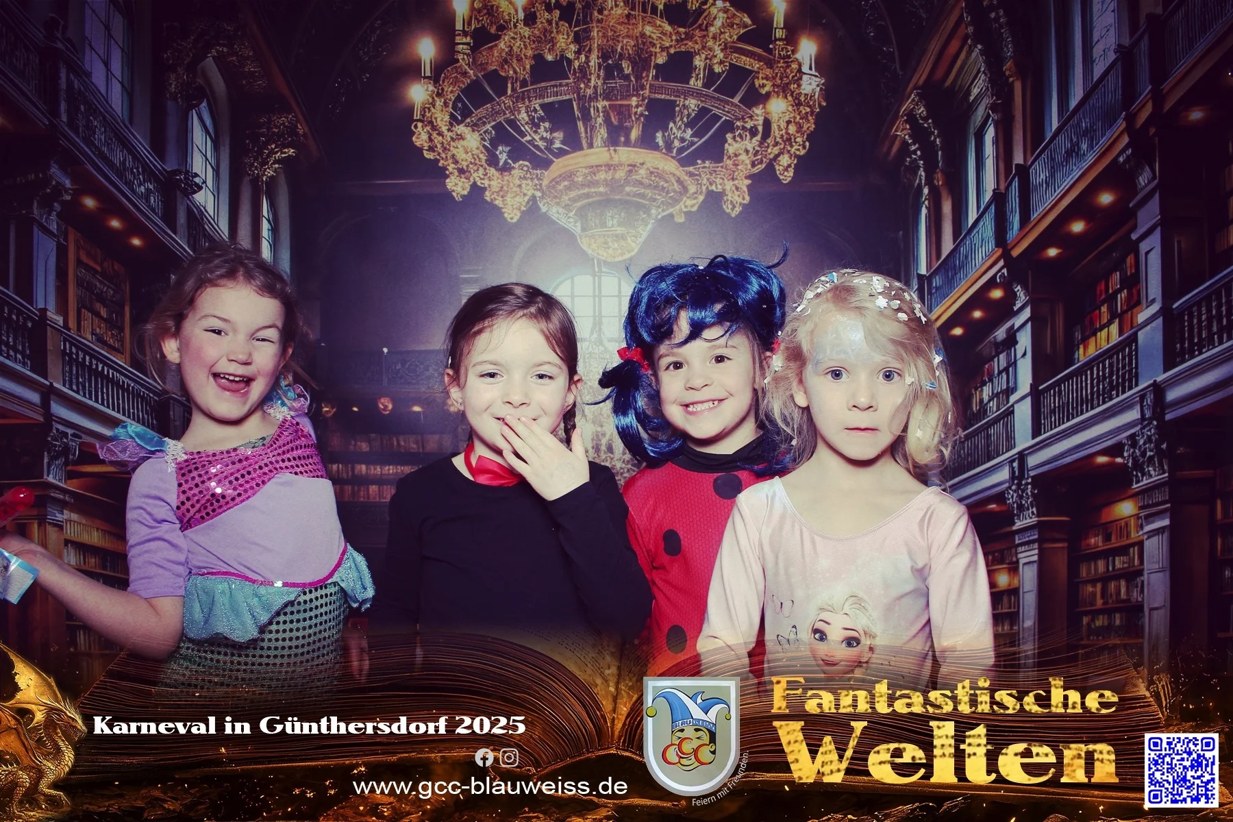 Foto der Galerie: Fantastische Welten - Kinderkarneval 2.3.25 Fotobox