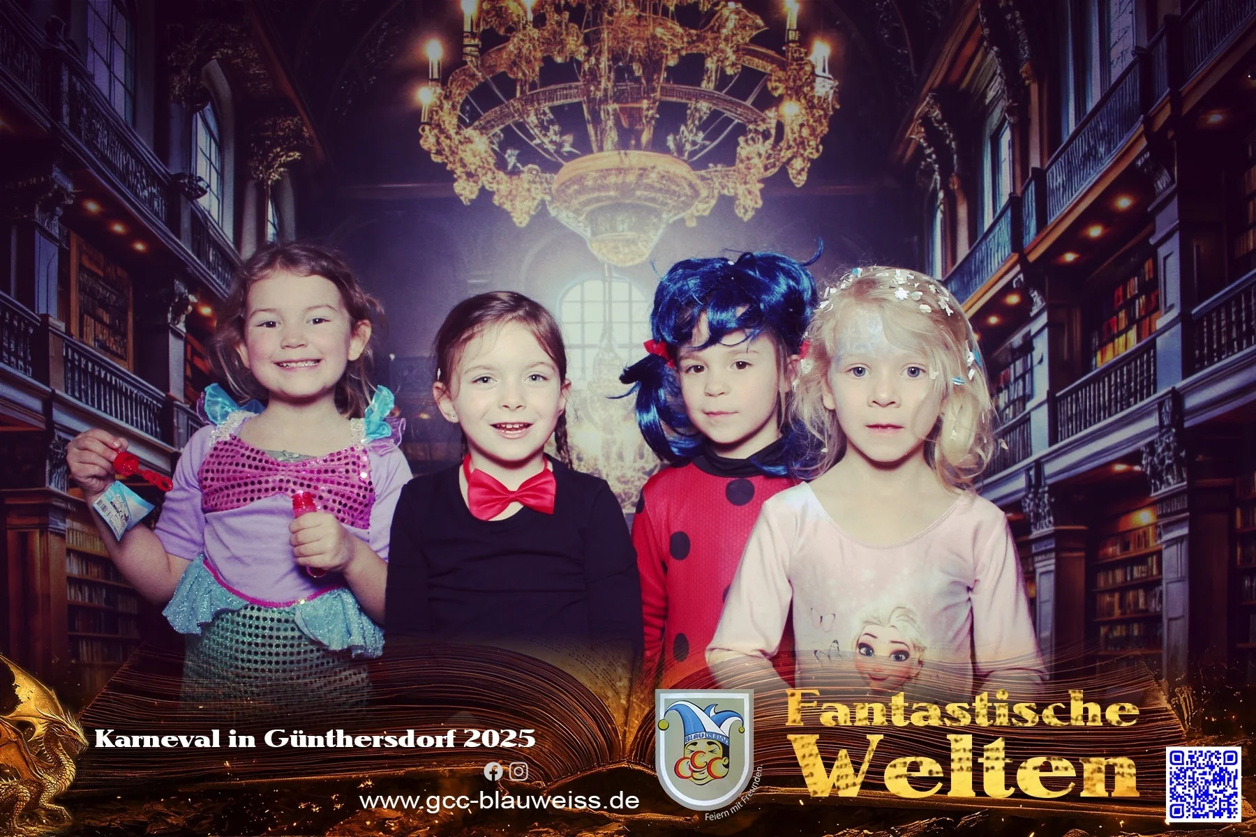 Foto der Galerie: Fantastische Welten - Kinderkarneval 2.3.25 Fotobox