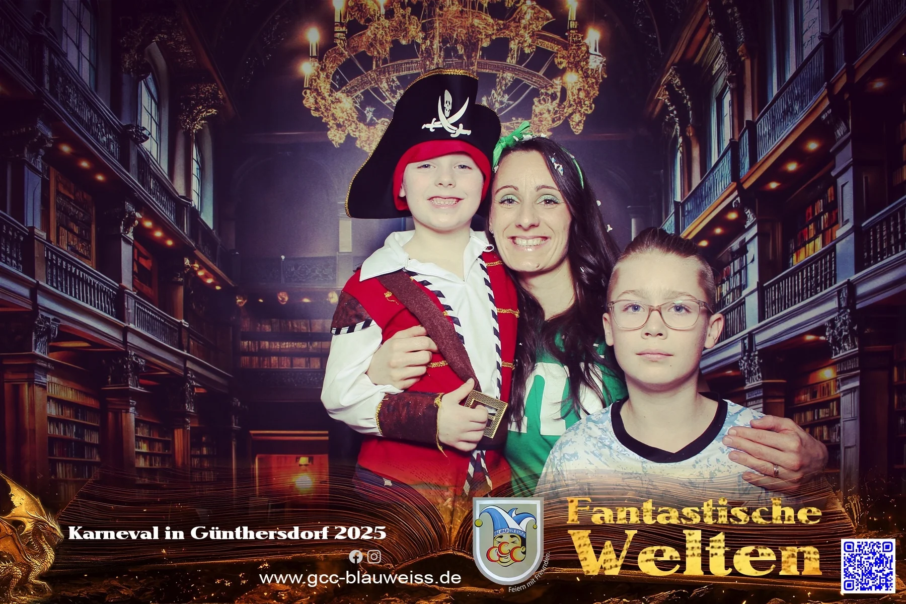 Foto der Galerie: Fantastische Welten - Kinderkarneval 2.3.25 Fotobox