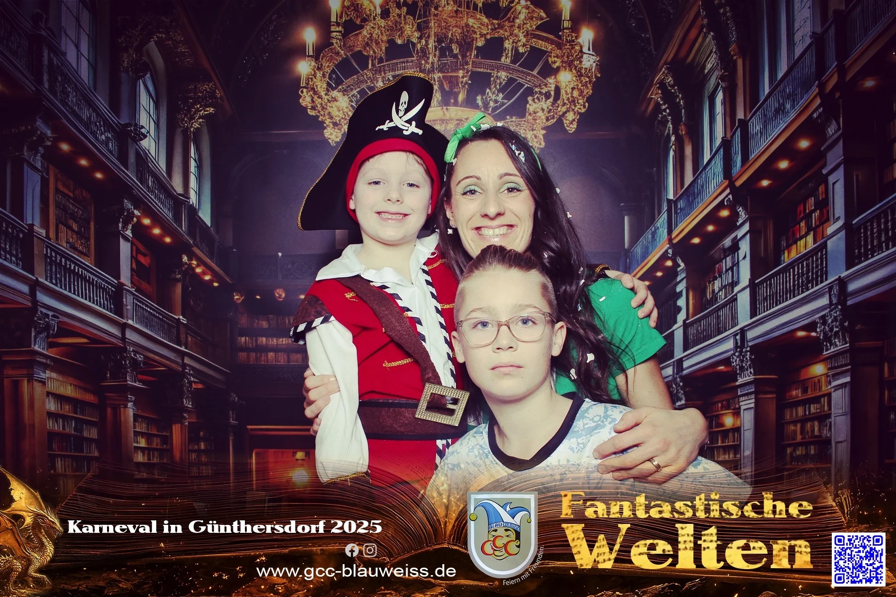 Foto der Galerie: Fantastische Welten - Kinderkarneval 2.3.25 Fotobox