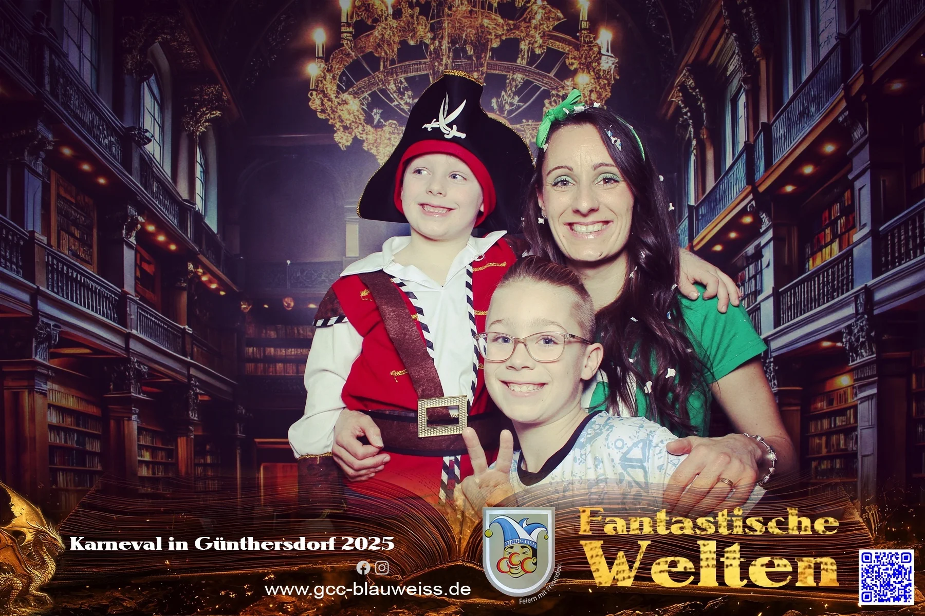 Foto der Galerie: Fantastische Welten - Kinderkarneval 2.3.25 Fotobox