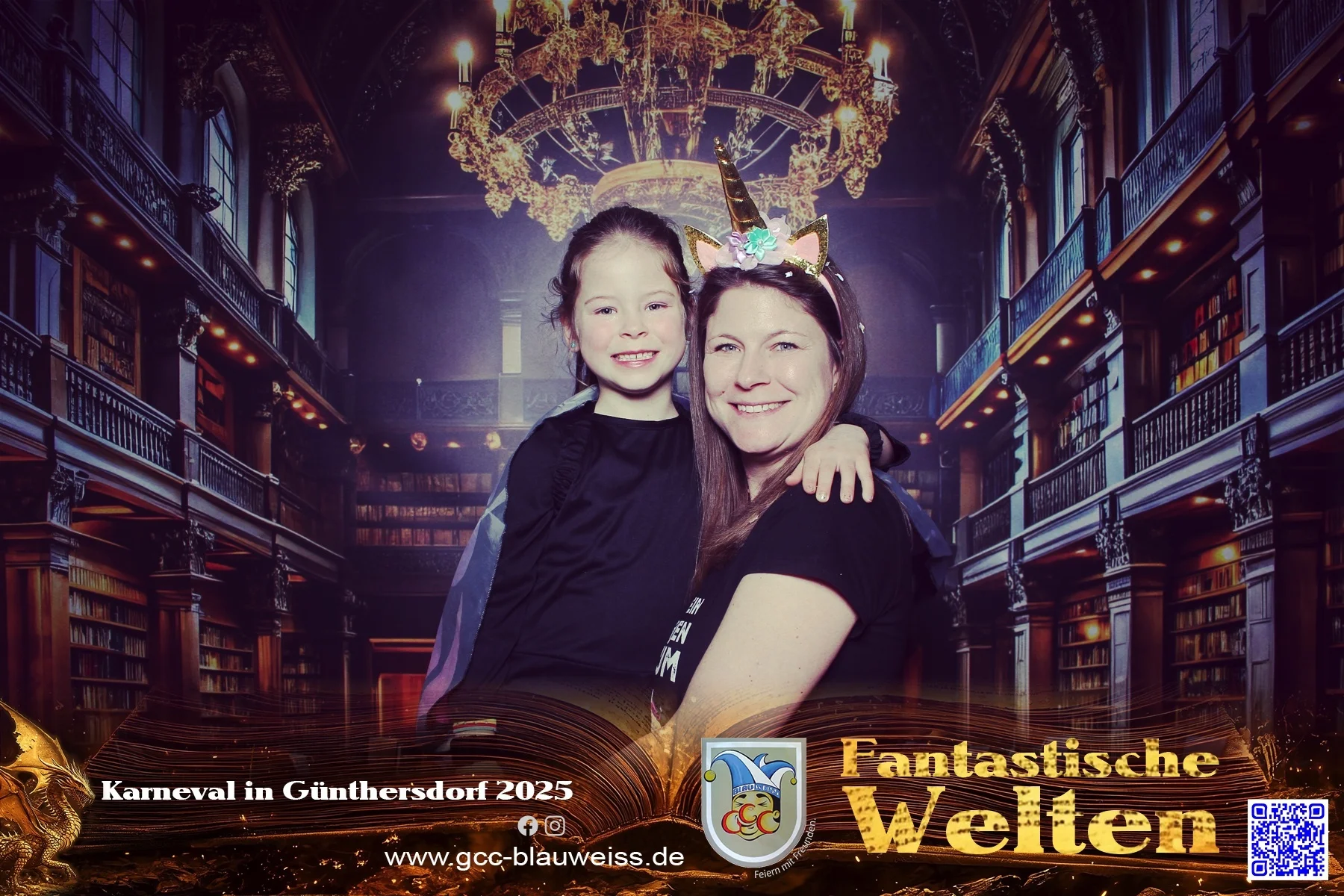 Foto der Galerie: Fantastische Welten - Kinderkarneval 2.3.25 Fotobox