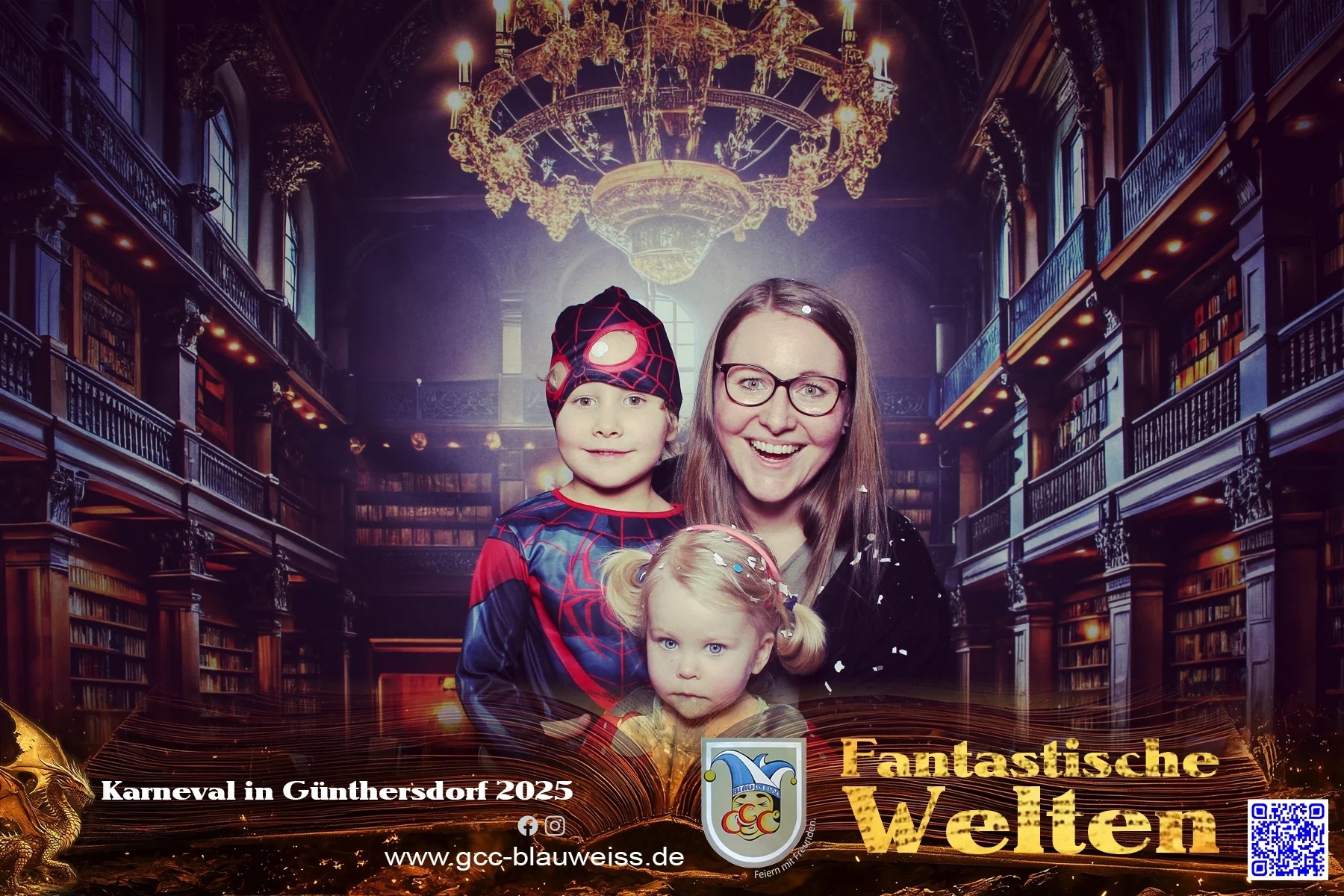 Foto der Galerie: Fantastische Welten - Kinderkarneval 2.3.25 Fotobox