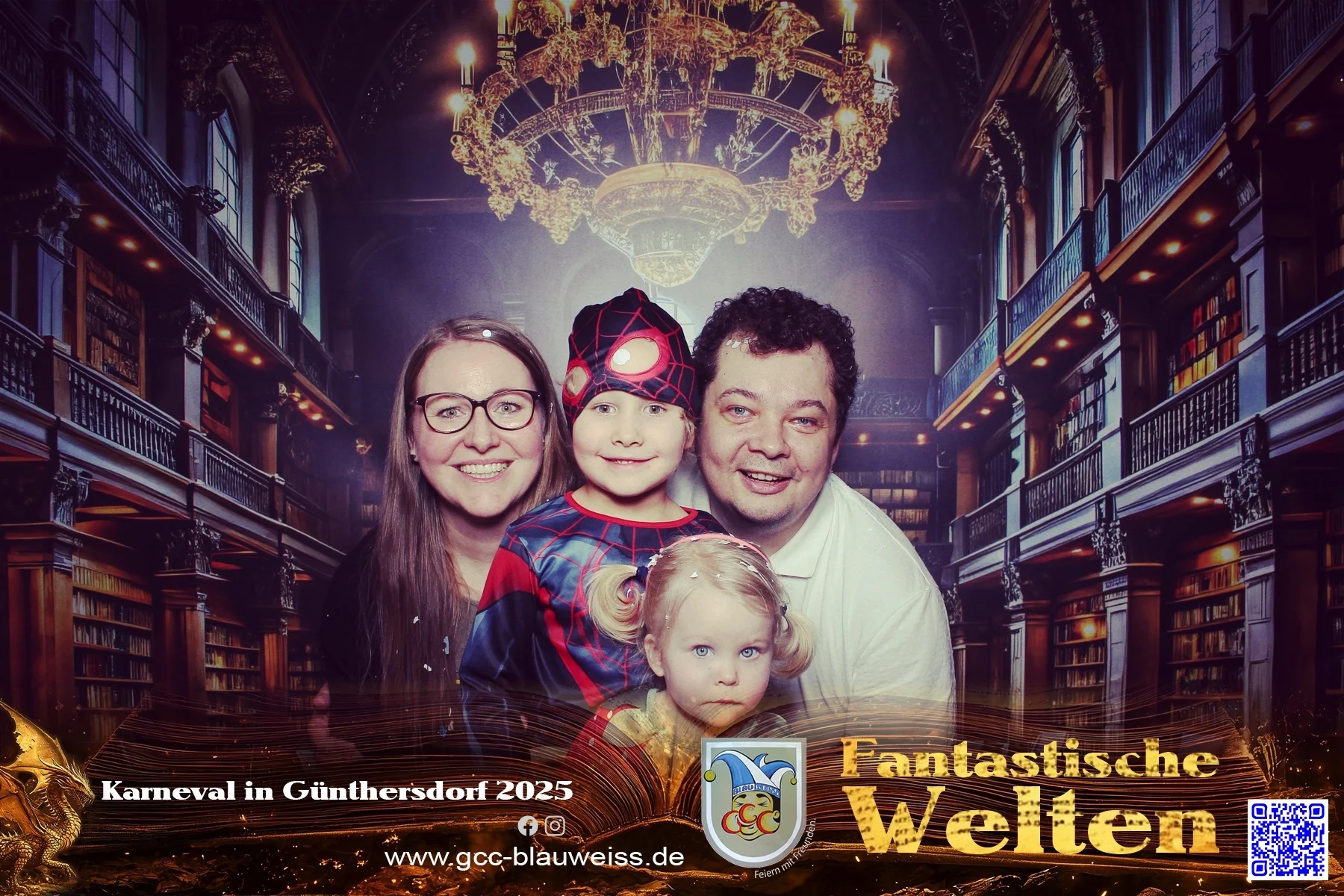 Foto der Galerie: Fantastische Welten - Kinderkarneval 2.3.25 Fotobox