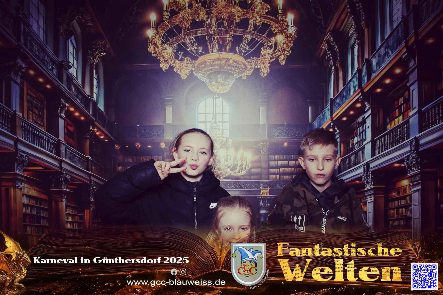 Foto der Galerie: Fantastische Welten - Kinderkarneval 2.3.25 Fotobox