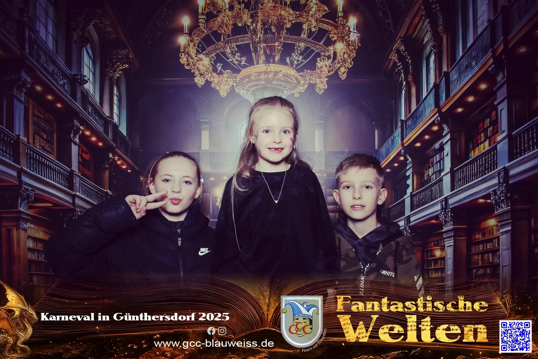 Foto der Galerie: Fantastische Welten - Kinderkarneval 2.3.25 Fotobox
