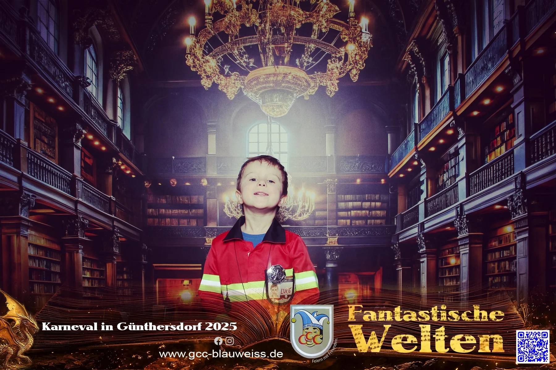 Foto der Galerie: Fantastische Welten - Kinderkarneval 2.3.25 Fotobox