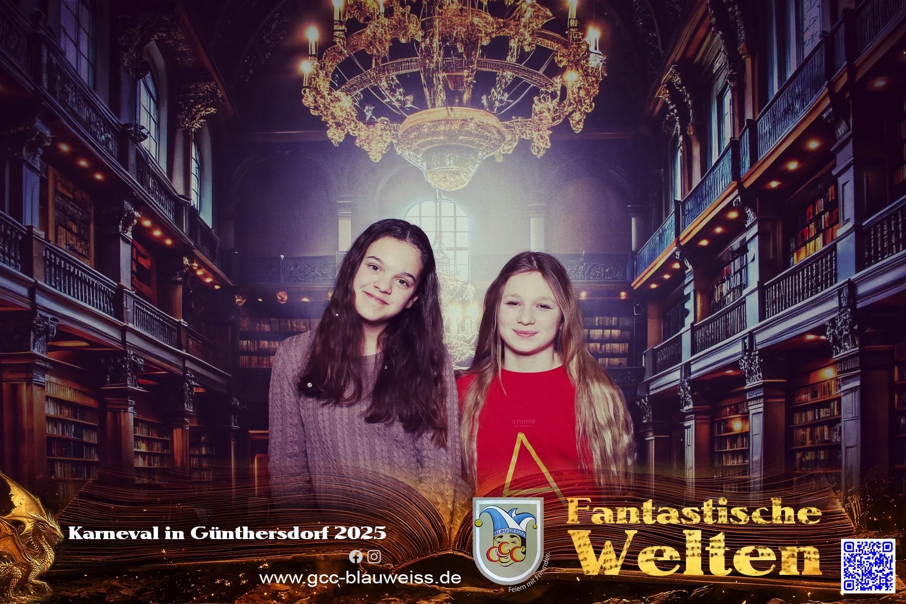 Foto der Galerie: Fantastische Welten - Kinderkarneval 2.3.25 Fotobox