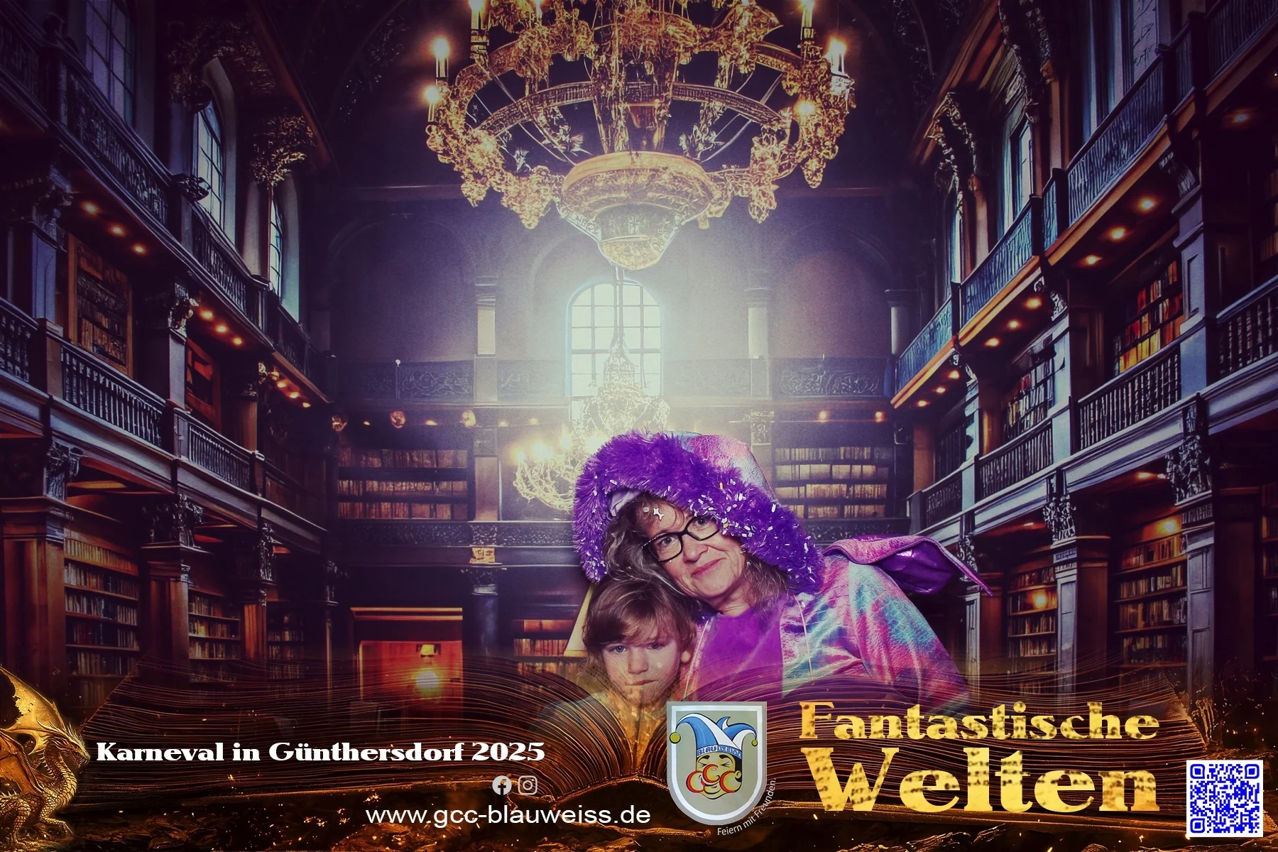 Foto der Galerie: Fantastische Welten - Kinderkarneval 2.3.25 Fotobox