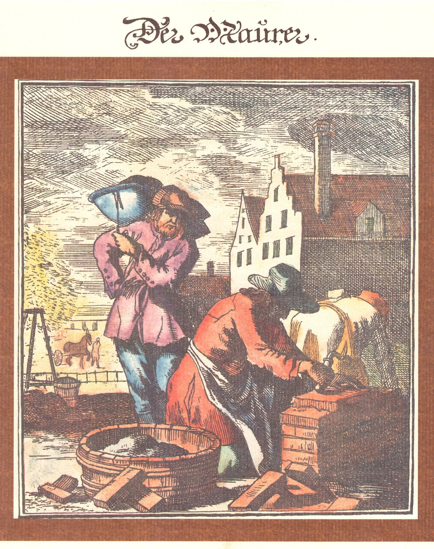 Der Maurer  (Bild vergr&ouml;&szlig;ern)
