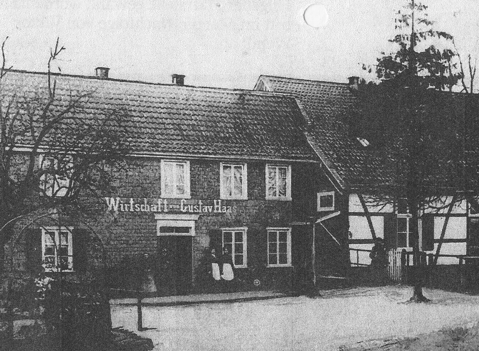 Wirtschaft Gustav Haas Gross-Oesinghausen  (Bild vergr&ouml;&szlig;ern)