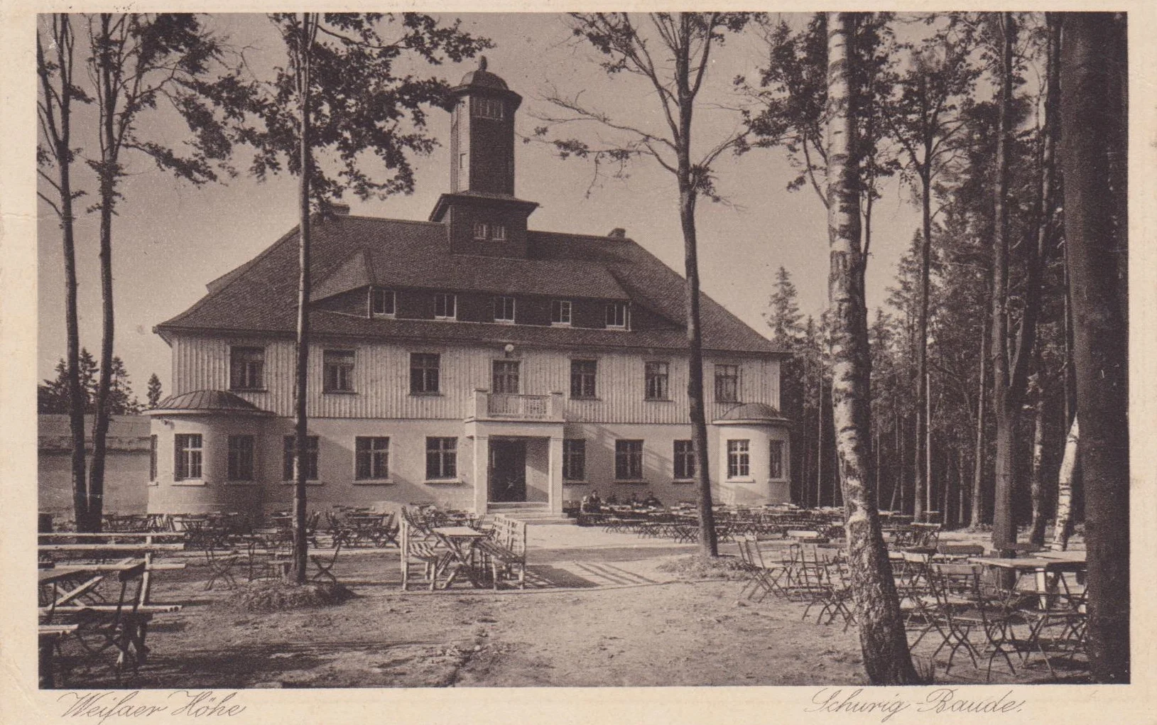 Bild: Schurigbaude (E.Wagner Söhne, Zittau i. Sa., 1931)