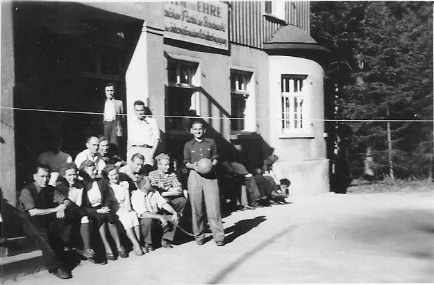 Bild: Schurigbaude als SED-Parteischule (ca. 1950, GV Steinigtwolmsdorf)