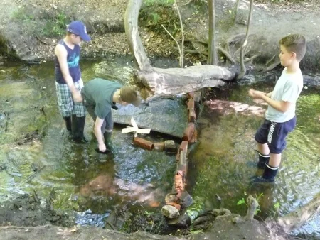 Foto der Galerie: 1. – 3. Juli 2015: Klassenfahrt der 4a und 4b nach Gut Sunder