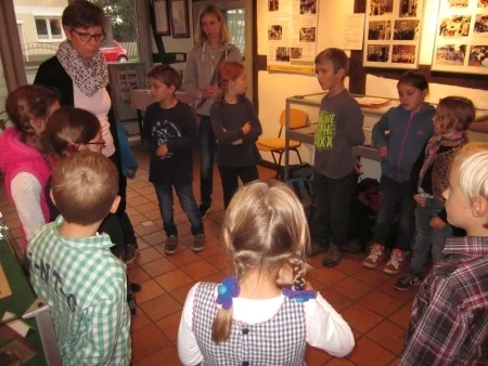 Foto der Galerie: „Schule vor 100 Jahren“ im Heimatmuseum Letter für die Klasse 3a