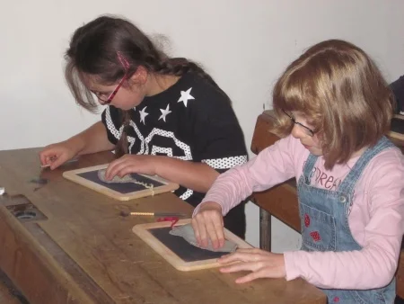 Foto der Galerie: „Schule vor 100 Jahren“ im Heimatmuseum Letter für die Klasse 3a