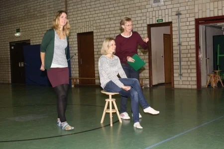 Foto der Galerie: Akrobatik-Vorführung der Klassen 3a und 3b
