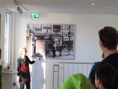 &bdquo;Wir haben zu fast jedem Ausstellungsst&uuml;ck eine kleine Geschichte geh&ouml;rt.&ldquo; Vicky  (Bild vergr&ouml;&szlig;ern)
