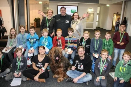 Foto der Galerie: Klasse 4 aus der Grundschule Otze bei Radio ffn am 10.3.2016