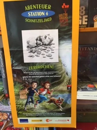 Foto der Galerie: Welttag des Buches: Klasse 4 besuchte am 14.4.2016 Wegeners Buchhandlung in Burgdorf