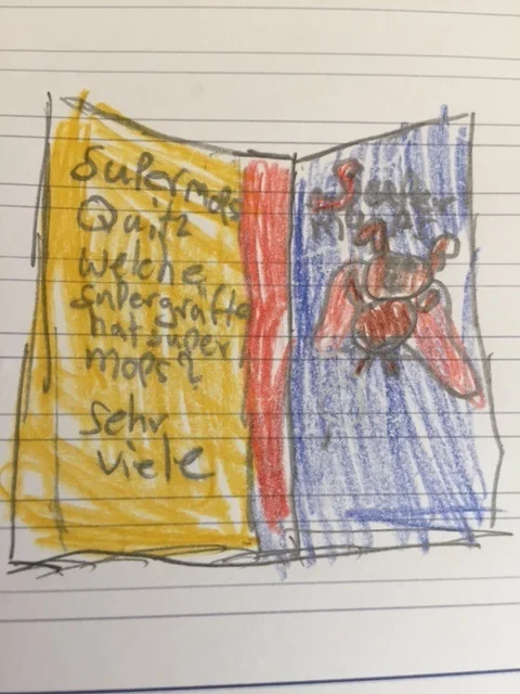 Foto der Galerie: Bericht von Hannah, Janna und Emily über die Autorenlesung von Nicolas Gorny
