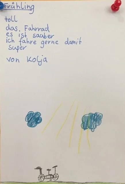 Foto der Galerie: Frühlingselfchen der Klasse 3