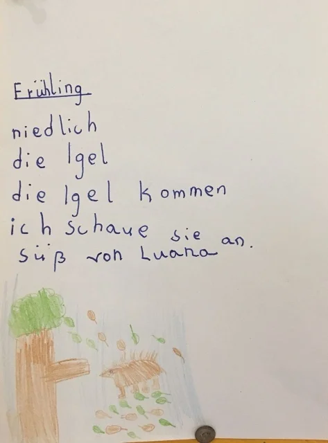 Foto der Galerie: Frühlingselfchen der Klasse 3