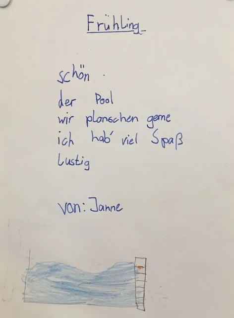 Foto der Galerie: Frühlingselfchen der Klasse 3