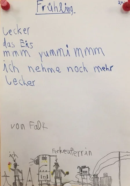 Foto der Galerie: Frühlingselfchen der Klasse 3