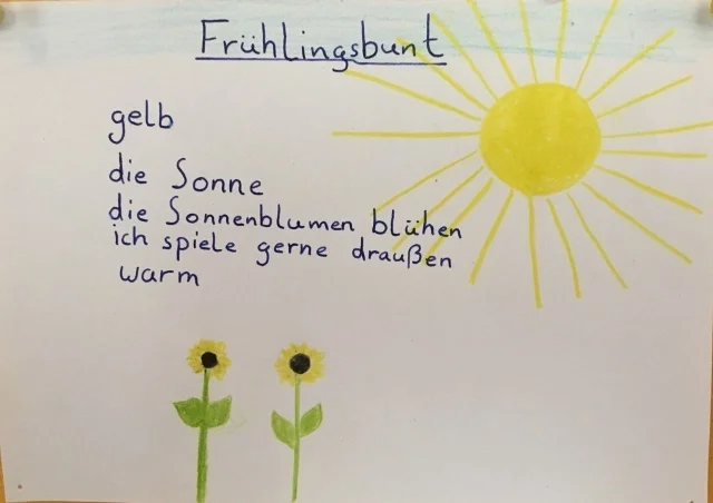Foto der Galerie: Frühlingselfchen der Klasse 3