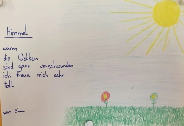 Foto der Galerie: Frühlingselfchen der Klasse 3