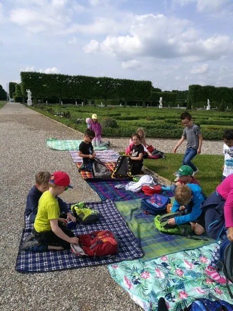 Foto der Galerie: Die Klasse 1/2b in Herrenhausen