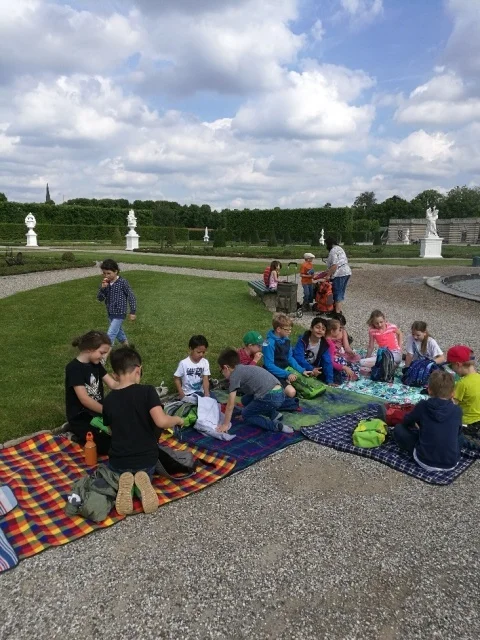 Foto der Galerie: Die Klasse 1/2b in Herrenhausen