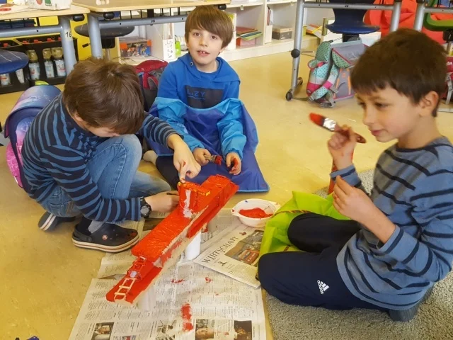Foto der Galerie: Projekt Brücken 2019 in den Klassen 3a und 3b