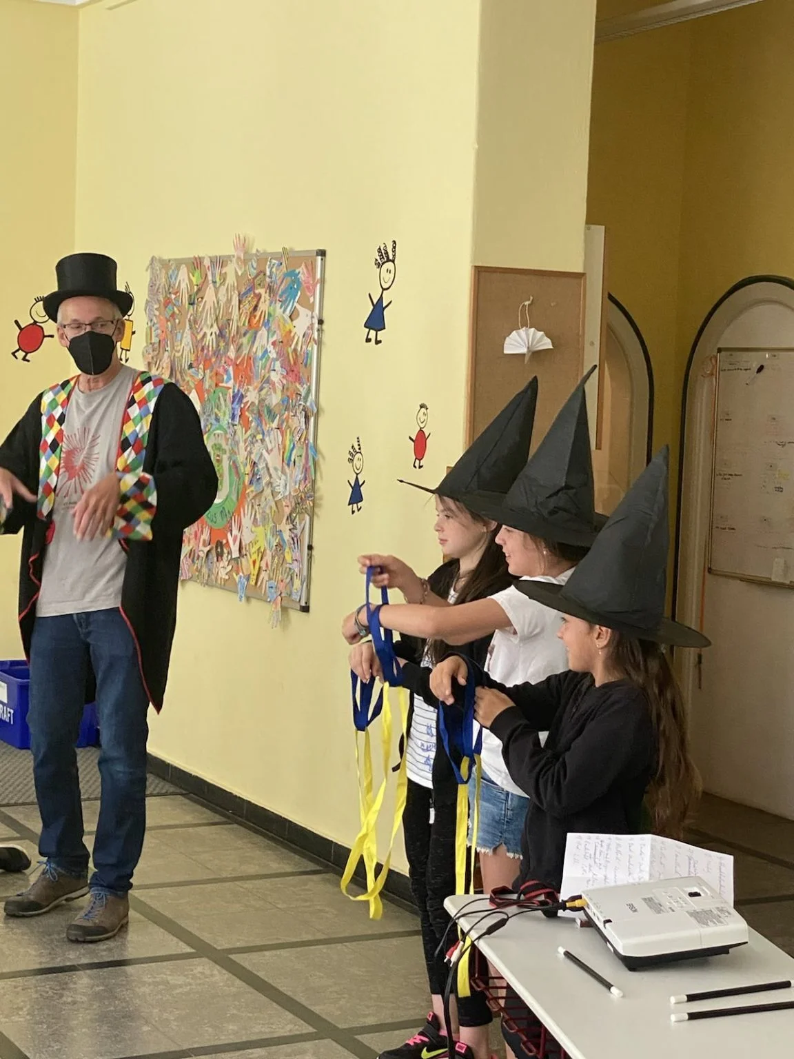 Die Farben der Ukraine wurden verzaubert.  (Bild vergr&ouml;&szlig;ern)