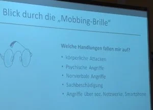 Zur Galerie: Vortrag zum Thema Mobbing / Cybermobbing
