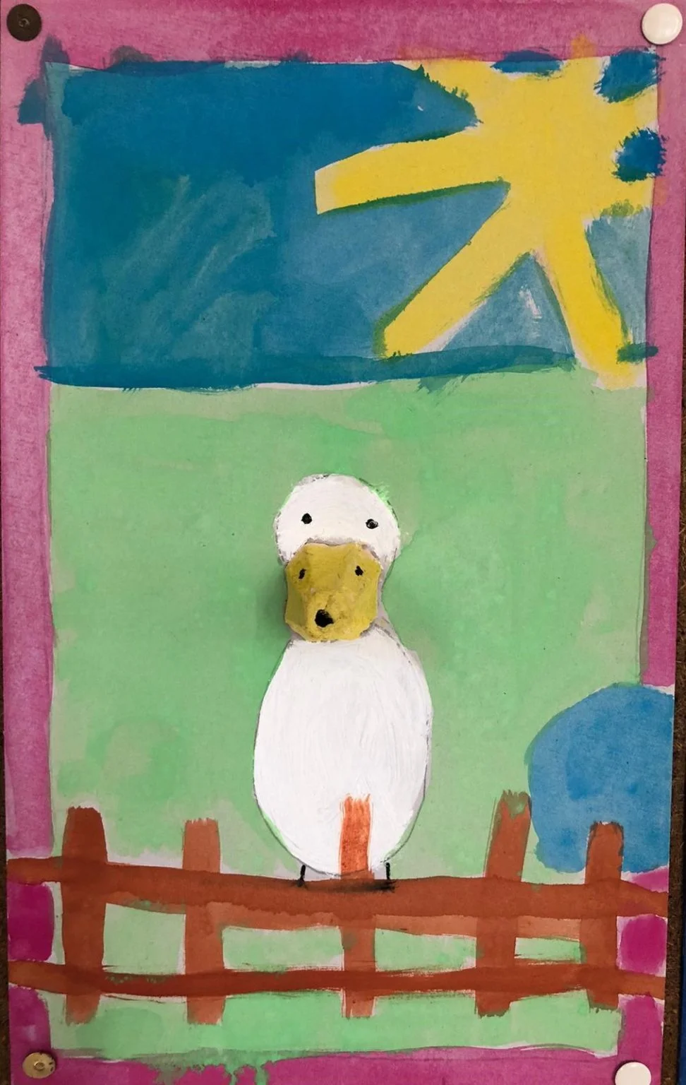 Foto der Galerie: Die Klasse 4b war kürzlich im Zoo, im Kunstunterricht wurden dann diese tollen Kunstwerke hergestellt: