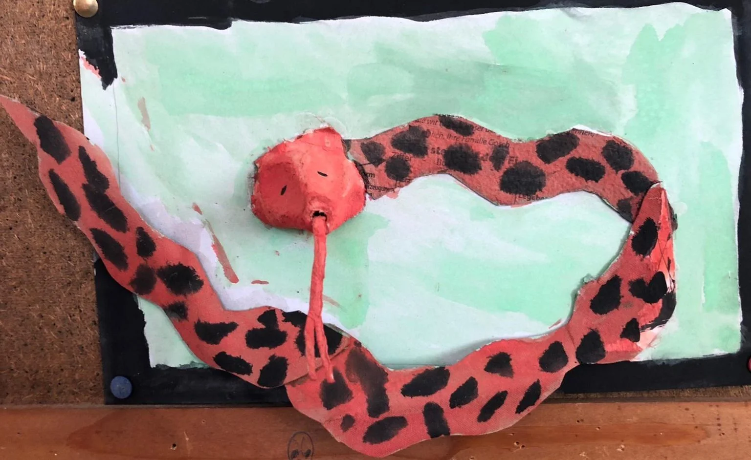 Foto der Galerie: Die Klasse 4b war kürzlich im Zoo, im Kunstunterricht wurden dann diese tollen Kunstwerke hergestellt: