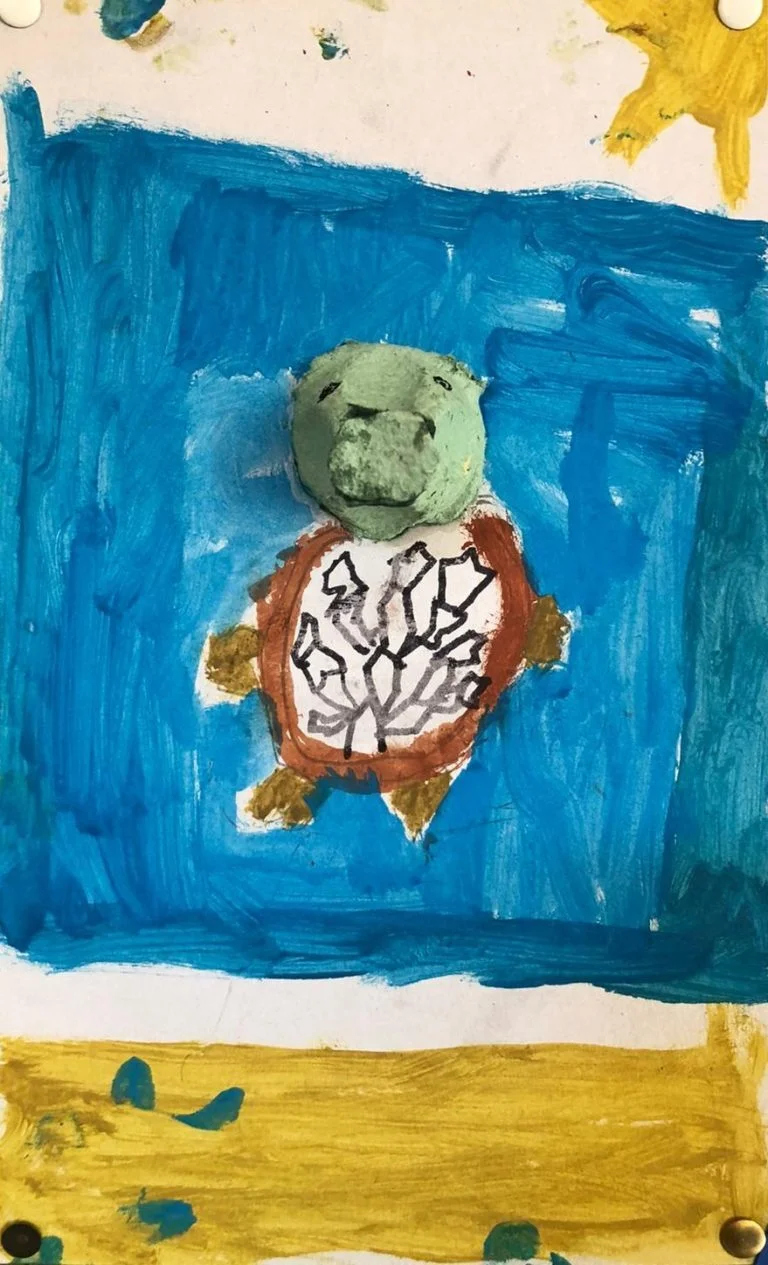 Foto der Galerie: Die Klasse 4b war kürzlich im Zoo, im Kunstunterricht wurden dann diese tollen Kunstwerke hergestellt:
