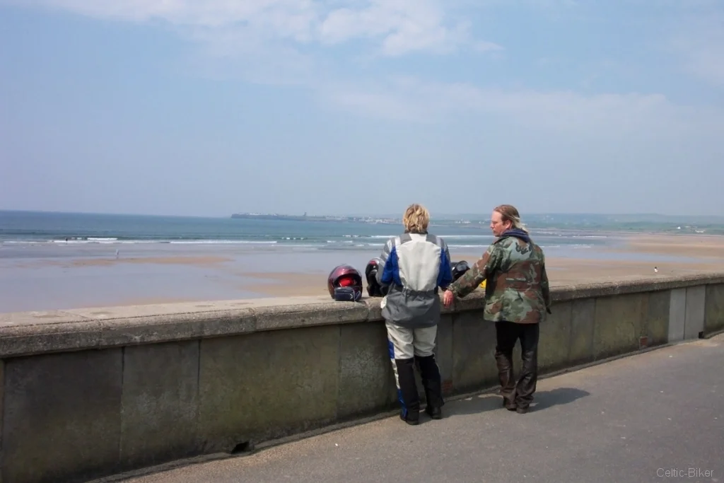 Bild: on the beach of Lahinch