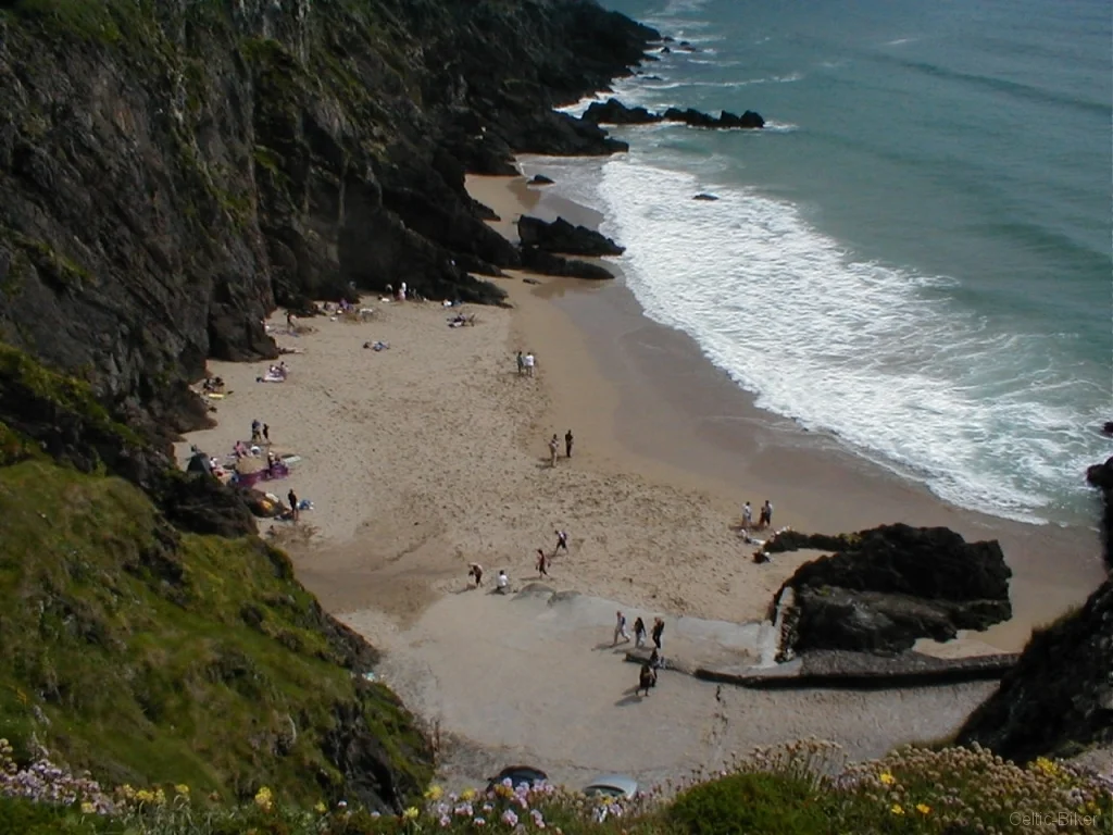 Bild: Sleahead - View of the beach from above
