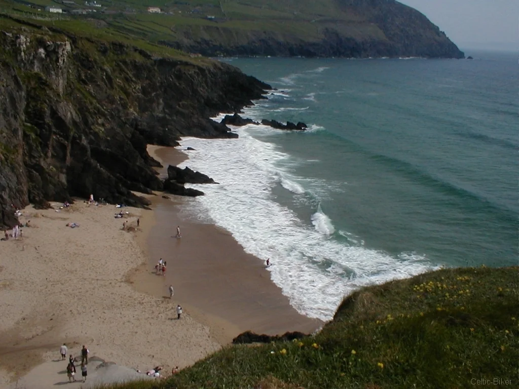 Bild: Sleahead - View of the beach from above