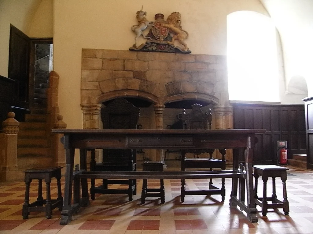 Bild: Doune Castle - Hall