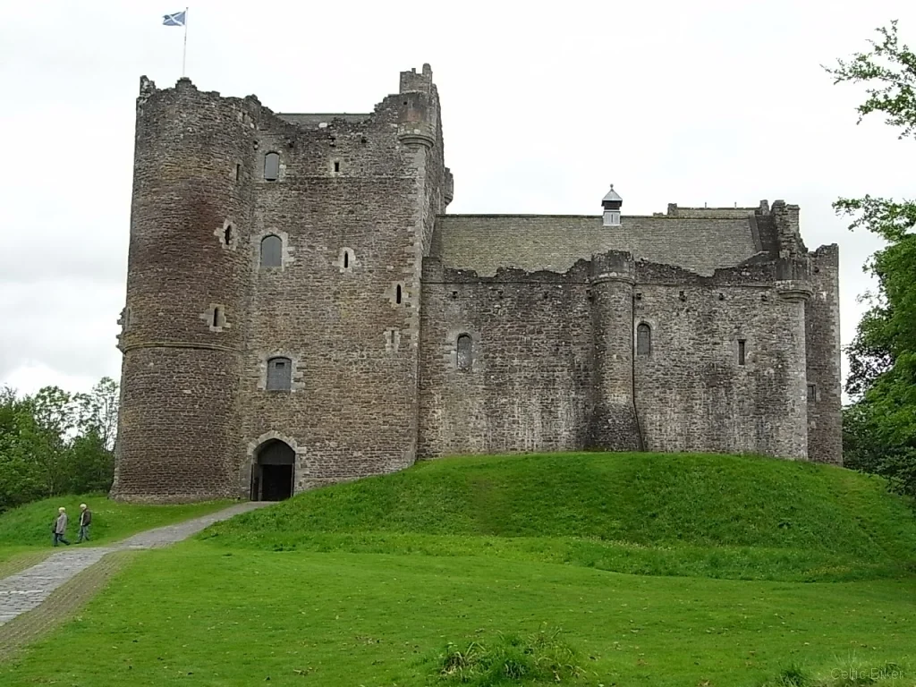 Bild: Doune Castle -outside view entrance