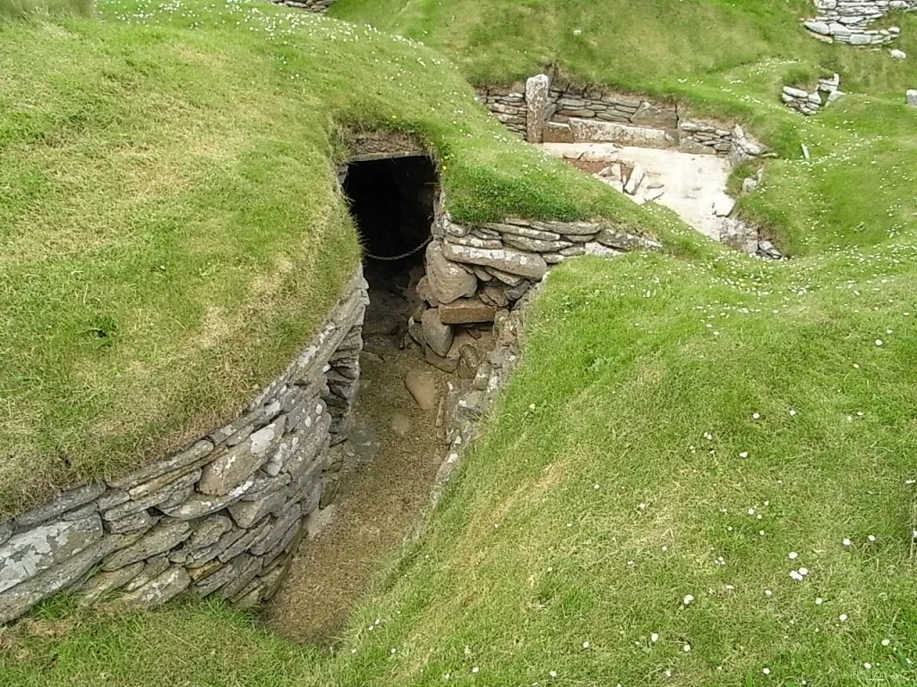 Bild: Orkneys - Scara Brae - entrance