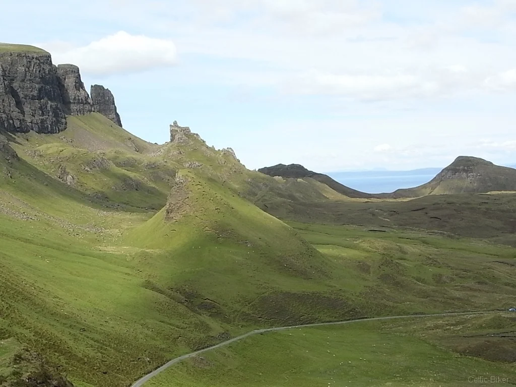 Bild: Quiraing - Isle of Skye - view direction