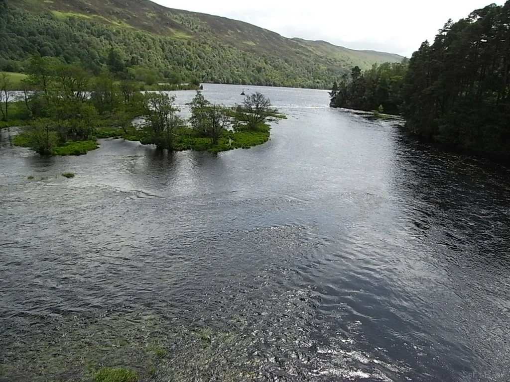 Bild: Bridge of Oich - view from the bridge